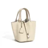 Beige - Silver Buckle
