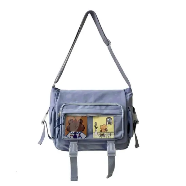 Blue Clear Pocket Oshikatsu Bag