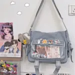 Lifestyle Shot: Blue Ita Bag on Desk with Stationery