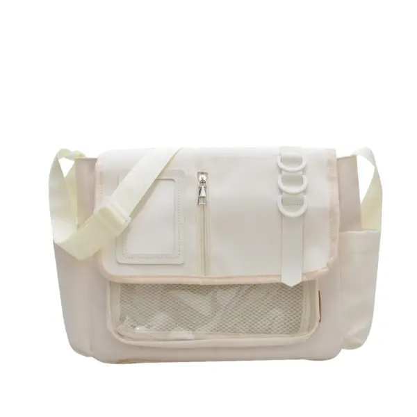 Cream White CCC Ita Bag – Neutral Elegant Display