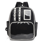 Clear Window Ita Backpack – Black