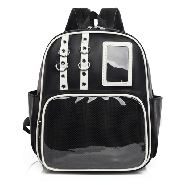 Clear Window Ita Backpack – Black