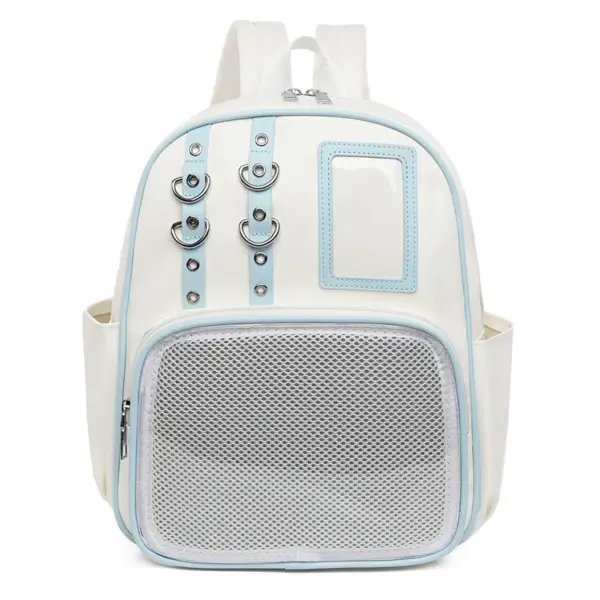 Clear Window Ita Backpack – Purple