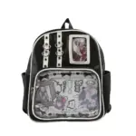 Clear Window Ita Backpack – White