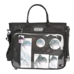 Black Convertible Ita Bag — Front Angle | Hoclin