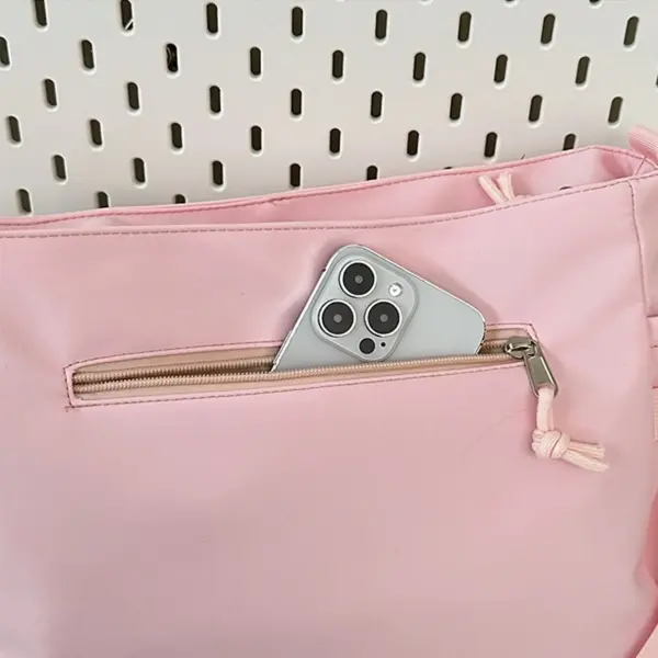Anti Theft Back Zipper Pocket on Ita Bag | Hoclin