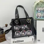 Black Crocodile Ita Bag Staged Display