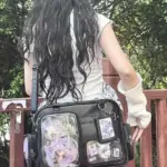 Black Ita Bag Worn as Shoulder Bag Black Ita Bag Worn as Shoulder Bag