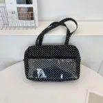 Black Polka Dot Ita Bag