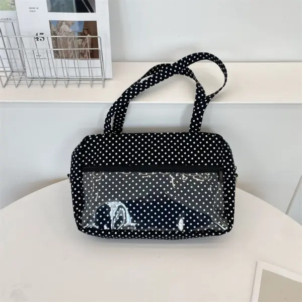 Black Polka Dot Ita Bag
