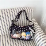 Black Ita Bag Alternate Angle with Stars