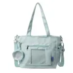 Blue Canvas Crossbody Ita Bag