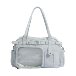 Blue Ita Bag Clear Window Blue Ita Bag Clear Window