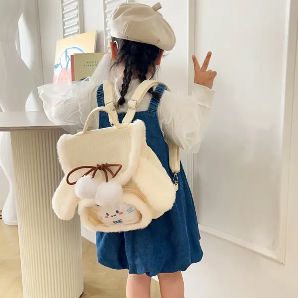 backpack worn by a person showing scale