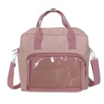 Clear window ita bag crossbody Pink