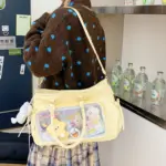 Yellow Ita Bag Worn Crossbody – Lifestyle