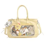 Yellow Ita Bag – Clear Window Crossbody