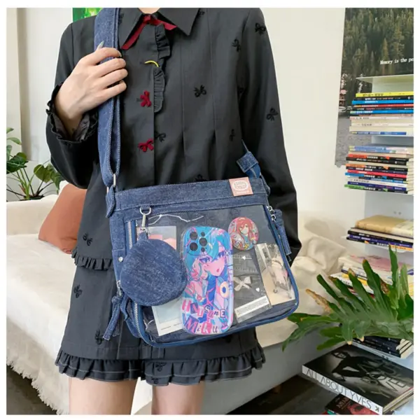 Crossbody Wear of Denim Ita Bag Crossbody Wear of Denim Ita Bag