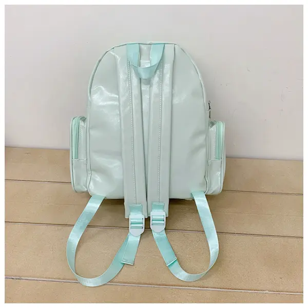 Back View of Light Green Ita Backpack