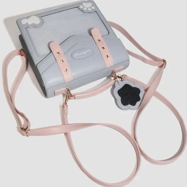 Back view of ita bag showing adjustable shoulder straps