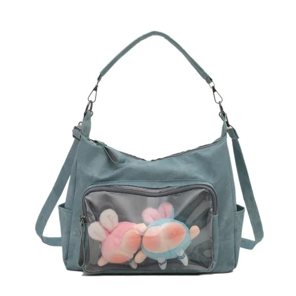 Light Blue Slouchy Ita Bag