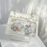 White Ita Bag Packed with Pins on Stand