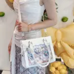 Crossbody Ita Bag Worn at Hip