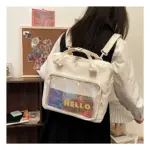 Ita bag worn on back Ita bag worn on back