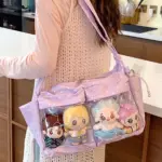 Light Lavender Ita Bag Worn in Kitchen Setting