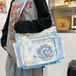 Light Blue Ita Bag Side Pockets Light Blue Ita Bag Side Pockets
