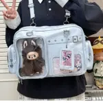 Light Blue Ita Bag Worn on Shoulder Light Blue Ita Bag Worn on Shoulder