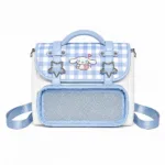 Light Blue Plaid Ita Bag