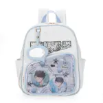Light Blue Speech Bubble Cutout Ita Bag