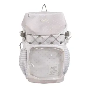 Light Gray Clear Window Ita Backpack