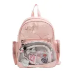 Pink Clear Window Ita Backpack Pink Clear Window Ita Backpack