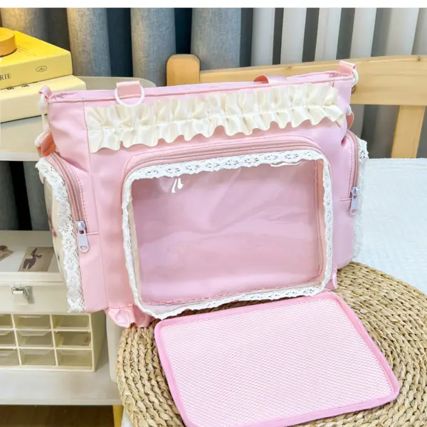 Person carrying ita bag crossbody