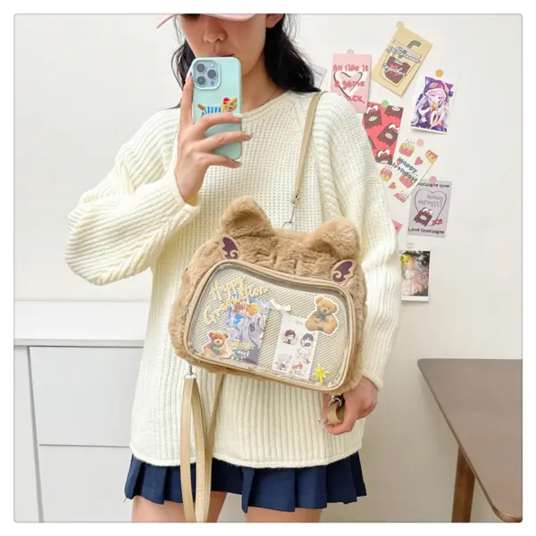 Plush Ita Bag Crossbody Selfie Plush Ita Bag Crossbody Selfie