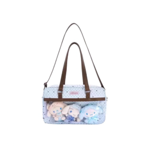 Polka Dot Ita Bag Front View