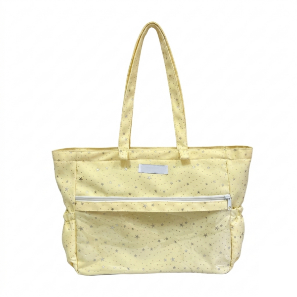 Yellow Star Print Ita Bag