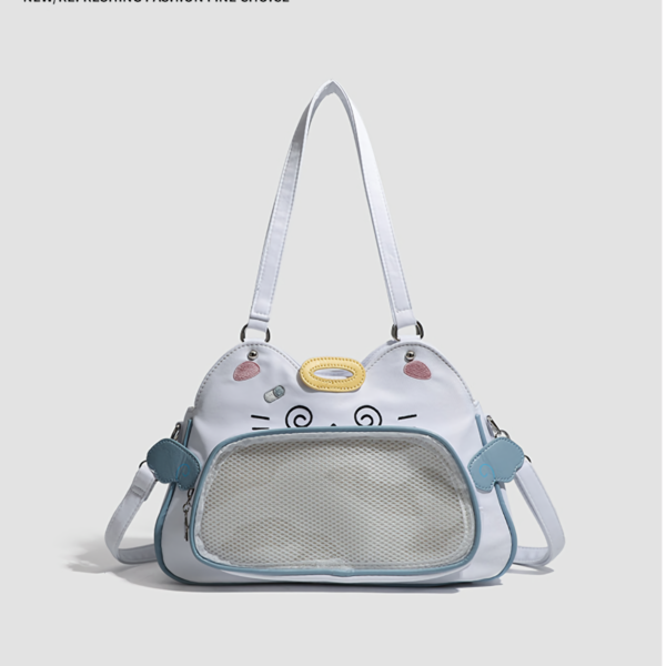 White Cat Ita Bag Alternate View