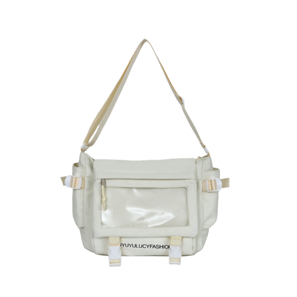 White Clear Window Ita Bag White Clear Window Ita Bag