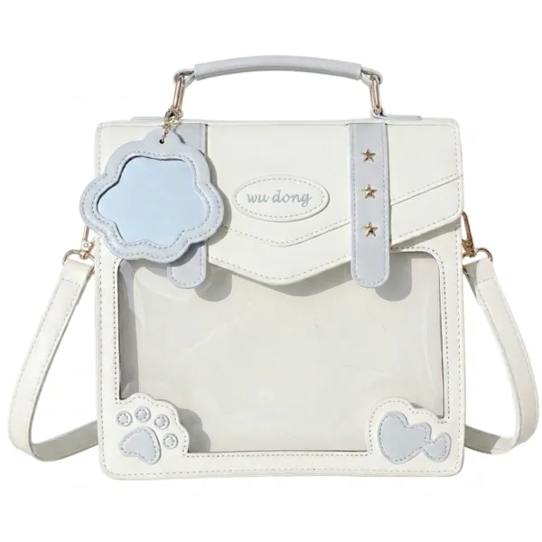 White Ita Bag for Enamel Pins White Ita Bag for Enamel Pins