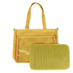 Yellow Clear Window Tote Bag