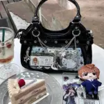 Black Ita Bag in Action
