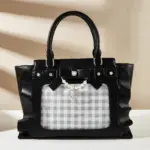Black Ruffled Ita Bag Variant