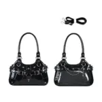 Black Clear Window Crossbody Ita Bag