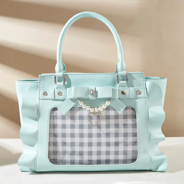 Mint Green Ita Bag Front View