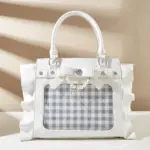 White Ruffled Ita Bag Variant
