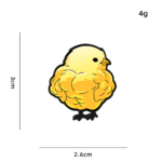 Buff Chick Enamel Pin Buff Chick Enamel Pin