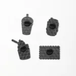 Enamel Pin Back Views – Rubber Clutch Closures Enamel Pin Back Views – Rubber Clutch Closures